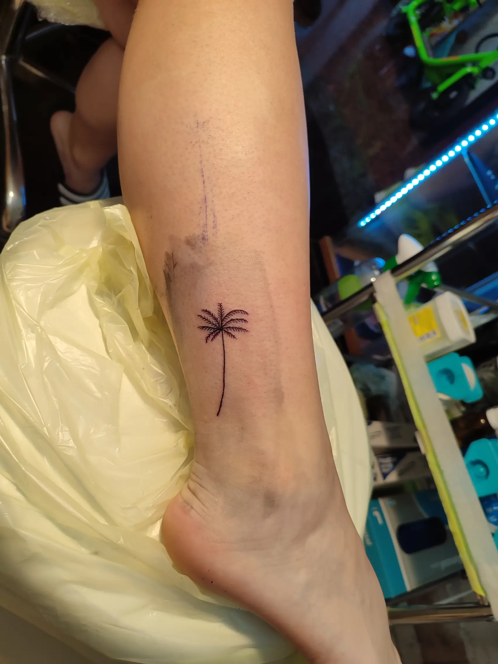 Fine line tattoo, Midnight Thunder Novalja