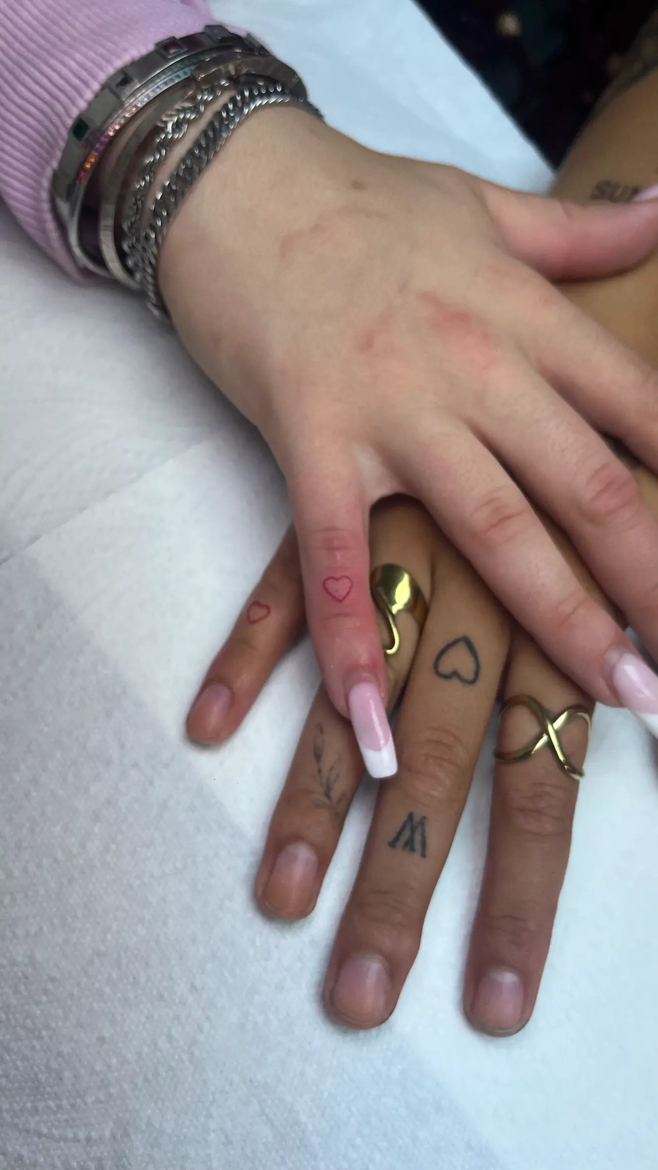 Subtle needlework tattoo — Novalja
