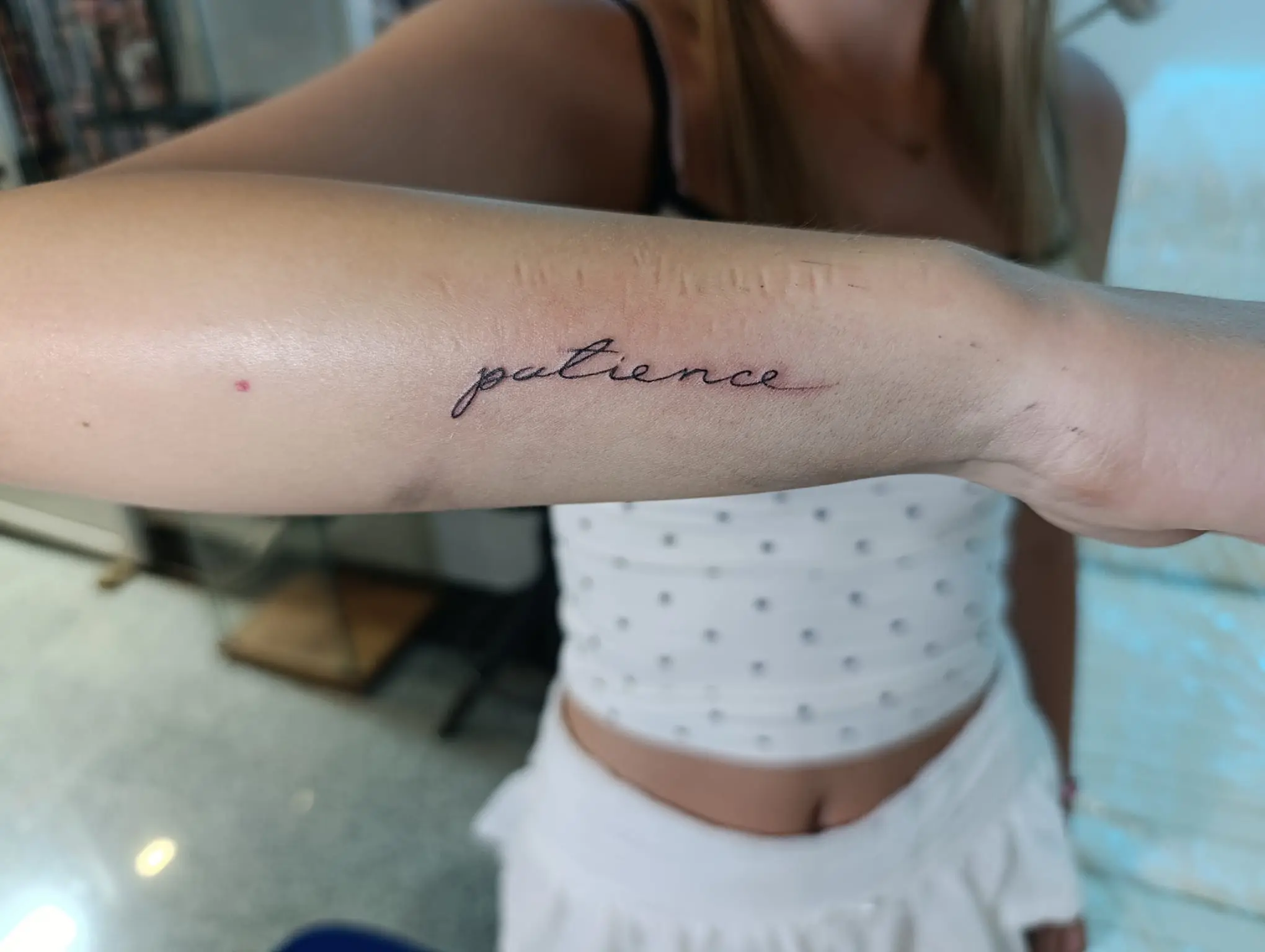 Tattoo done during Sonus Festival at Zrće