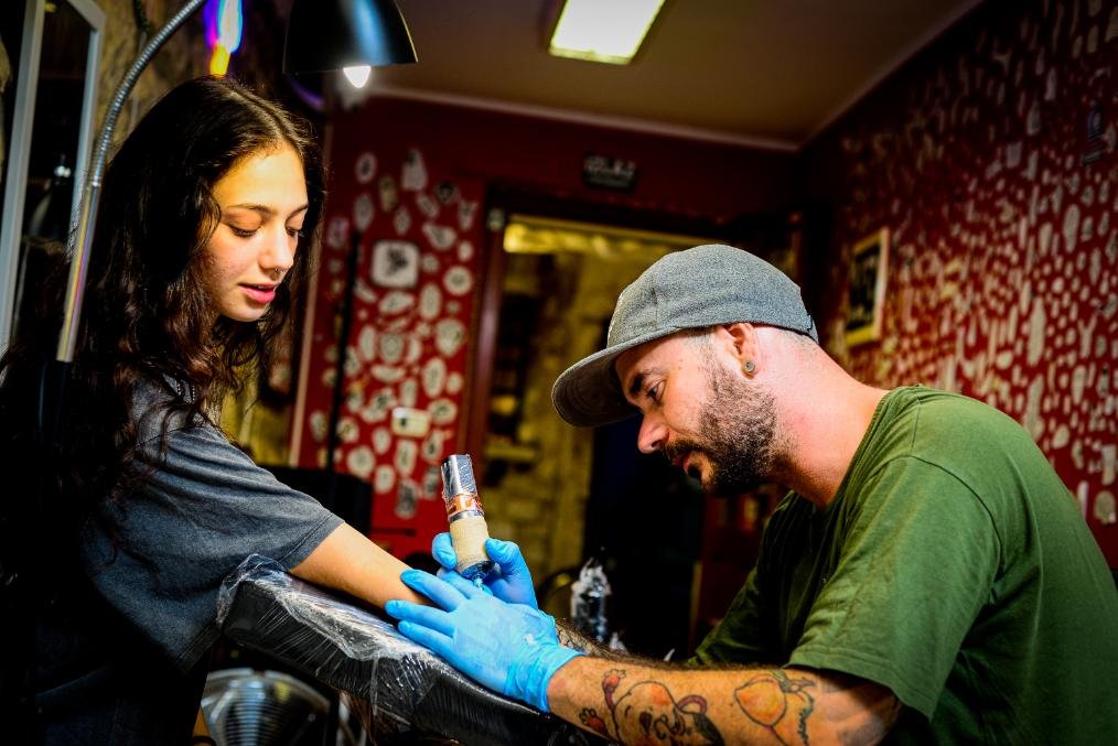 Getting your first fine line tattoo